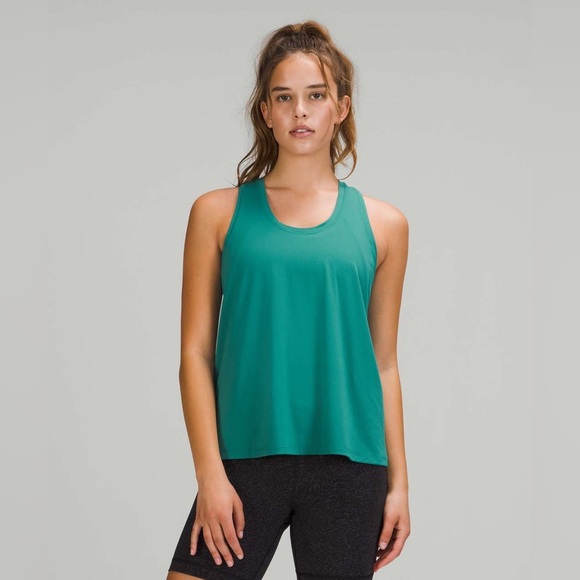 Lululemon Essential Tank *Train In Teal Lagoon Size 12 Racerback Gym Yoga - Picture 1 of 12